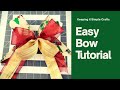 Quick and Easy Bow DIY Stacking Bows