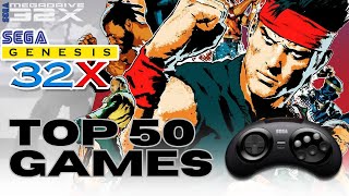 🎮 Top 50 SEGA Genesis/Mega Drive \u0026 32X Games of All Time! | Classics Showcase🕹️ 2025 #6