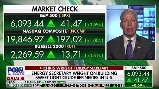 Secretary Wright joins FOX Business's Charles Payne - February 13th, 2025