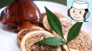 Ikameshi♪(Sticky Rice-stuffed Squid)　子持ちいか飯♪