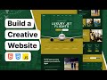 Become a Master of CSS by Building This Creative Website