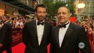 Hugh Jackman & Russell Crowe interview on The Project - Les Miserables