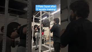 315lbs Squat after 11 months training!