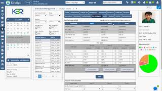 How Student Fee Particulars are managed using School Management  System