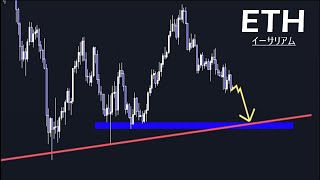 もう1段下落する【ETH イーサリアム】