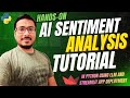 Build an AI Sentiment Analysis App with Python & Streamlit (Full AI Project Hands-on Tutorial)