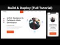 Complete Responsive Personal Portfolio Website using HTML CSS & JavaScript (Full Tutorial)