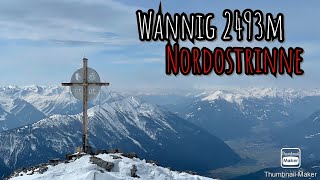 Hochwannig 2493m/Nordostrinne