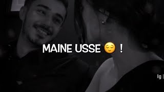 ❤️🥰 Maine Use Usko Itna Dekha Jitna Dekha Ja Sakta Tha | Love Shayari Status