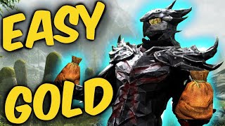 BEST WAY TO GET GOLD In Skyrim -Easy Guide-