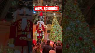 [Night version], Bellagio Christmas decorations #lasvegas #vegasvacation