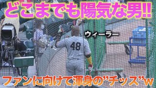 みんな大好きwwどこまでも陽気なウィーラーのファン対応が面白すぎるwww