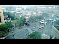 traffic at uncontrolled intersection in xian china