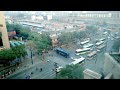 traffic at uncontrolled intersection in xian china