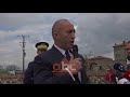 haradinaj homazhe ne vendin ku u vrane vellezerit e tij abc news albania