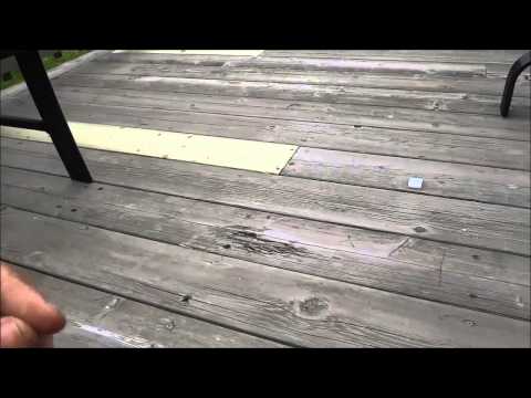 How To Flip A Deck Board (Refinishing A Deck) How To Flip A Deck Board (Refinishing A Deck)