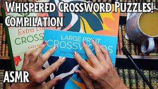 ASMR | Huge Crossword Compilation! Nearly 4 Hours of Whispered Puzzling!