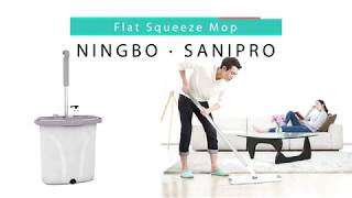 Sanipro -China cleaning tools supplier- Wholesale flat squeeze mop 2