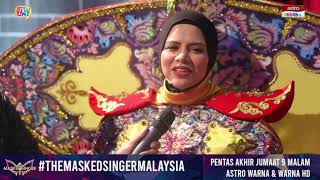 Tok Ram pun tak tau kostum Datin Alyah #TheMaskedSingerMalaysia