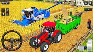 Real Tractor Farming Simulator 2018 - Harvester Tractor Driving #4 - Android Gameplay