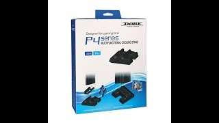 Unboxing Dobe P4 Series Multifunctional Cooling Stand for Playstation 4