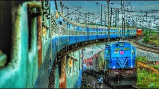 MS QLN EXPRESS MEETS CHOLAN EXPRESS | TAMBARAM