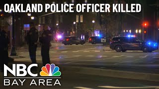 Oakland police officer shot, killed in the line of duty