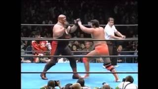 AJPW - Vader \u0026 Stan Hansen vs Kenta Kobashi \u0026 Jun Akiyama