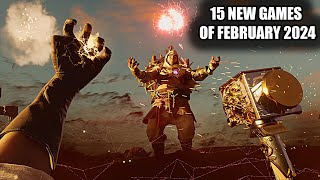15 NEW Games of February 2024