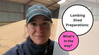 BECCA FARMS: Ep 9 - Airbnb tour and getting the shed ready for lambing