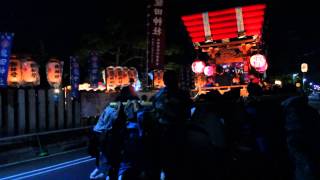 日本　奈良県　斑鳩町　龍田神社 祭り 5　：일본 나라현 이카루가쵸 타츠다신사 축제