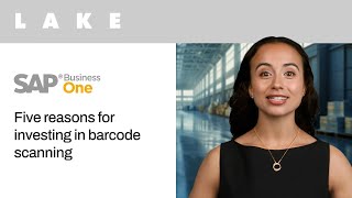 Five reasons for investing in barcode scanning | SAP Business One