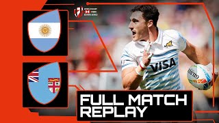 Los Pumas DOMINATION! | Argentina v Fiji | HSBC London Sevens Rugby