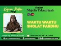 ( LIVE STREAMING ) WAKTU WAKTU SHOLAT FARDHU - [16 SEPTEMBER 2023]