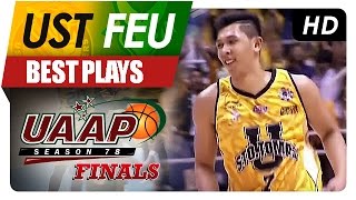 UAAP 78 Finals: Kevin Ferrer explodes with 6 3-pointers in the 3rd Quarter!