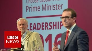 Labour leadership: Corbyn and Smith clash over party unity - BBC News