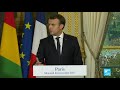 emmanuel macron on libya