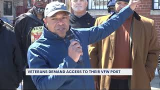 Veterans upset after being shut out of neighborhood VFW post