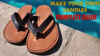 Craft Your Own Leather Sandals: Step-by-Step DIY Guide