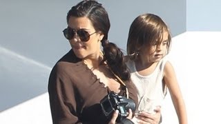Kim Kardashian Exposes Bare Baby Bump on Vacation | POPSUGAR News