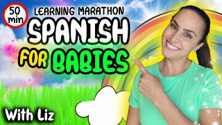 Bilingual Baby: Fun & Easy Spanish Lessons for Babies & Toddlers! Fruits Veggies & Essential Skills!