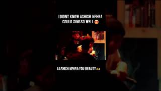 Ashish Nehra Singing Chaiyya Chaiyya #shorts #ashishnehra #singing