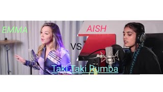 Taki Taki Rumba Female Cover | Emma heesters VS Aish | alone music