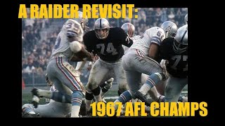 A Raider Revisit: 1967 Oakland Raiders AFL Champs Celebration Reunion 50 Years Later