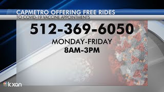 Capital Metro offers free rides to COVID-19 vaccine appointments