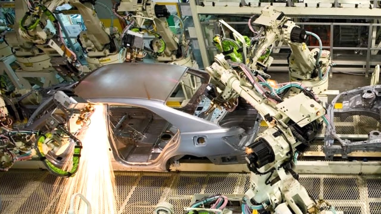 Toyota Production Plants USA - Toyota Motor Manufacturing - YouTube