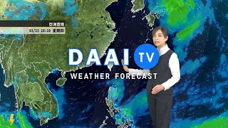 2021/03/22   今晚明晨寒冷 明白天回溫雨緩