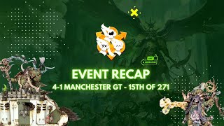 Death Guard 4-1 Manchester GT Event Recap! 15th out of 271 Finish!