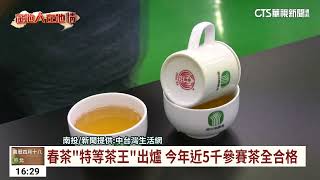 春茶「特等茶王」出爐　今年近5千參賽茶全合格｜華視台語新聞 2023.06.05