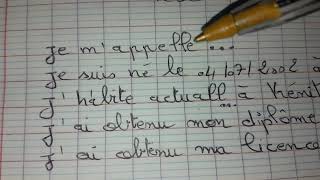 #الدرس36تعلم اللغة الفرنسية بسهولة للمبتدئين من الصفر إلى الاحترف بسهولة❤️ présentation en français